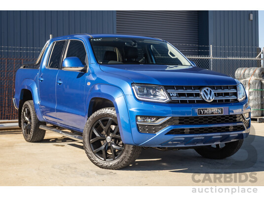 02/2017 Volkswagen Amarok V6 TDI 550 Ultimate (4x4) 2H MY17 Dual Cab Utility Blue Turbo Diesel 3.0L