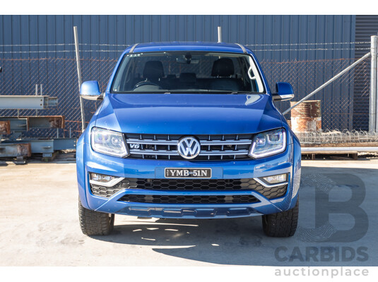 1661561 · 02/2017 Volkswagen Amarok V6 TDI 550 Ultimate (4x4) 2H MY17 Dual Cab Utility Blue Turbo Diesel 3.0L