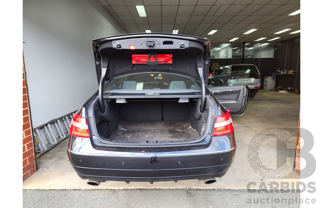 9/2010 Mercedes-Benz E350 Avantgarde 207 2d Coupe Black 3.5L