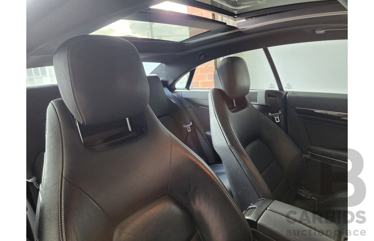 9/2010 Mercedes-Benz E350 Avantgarde 207 2d Coupe Black 3.5L