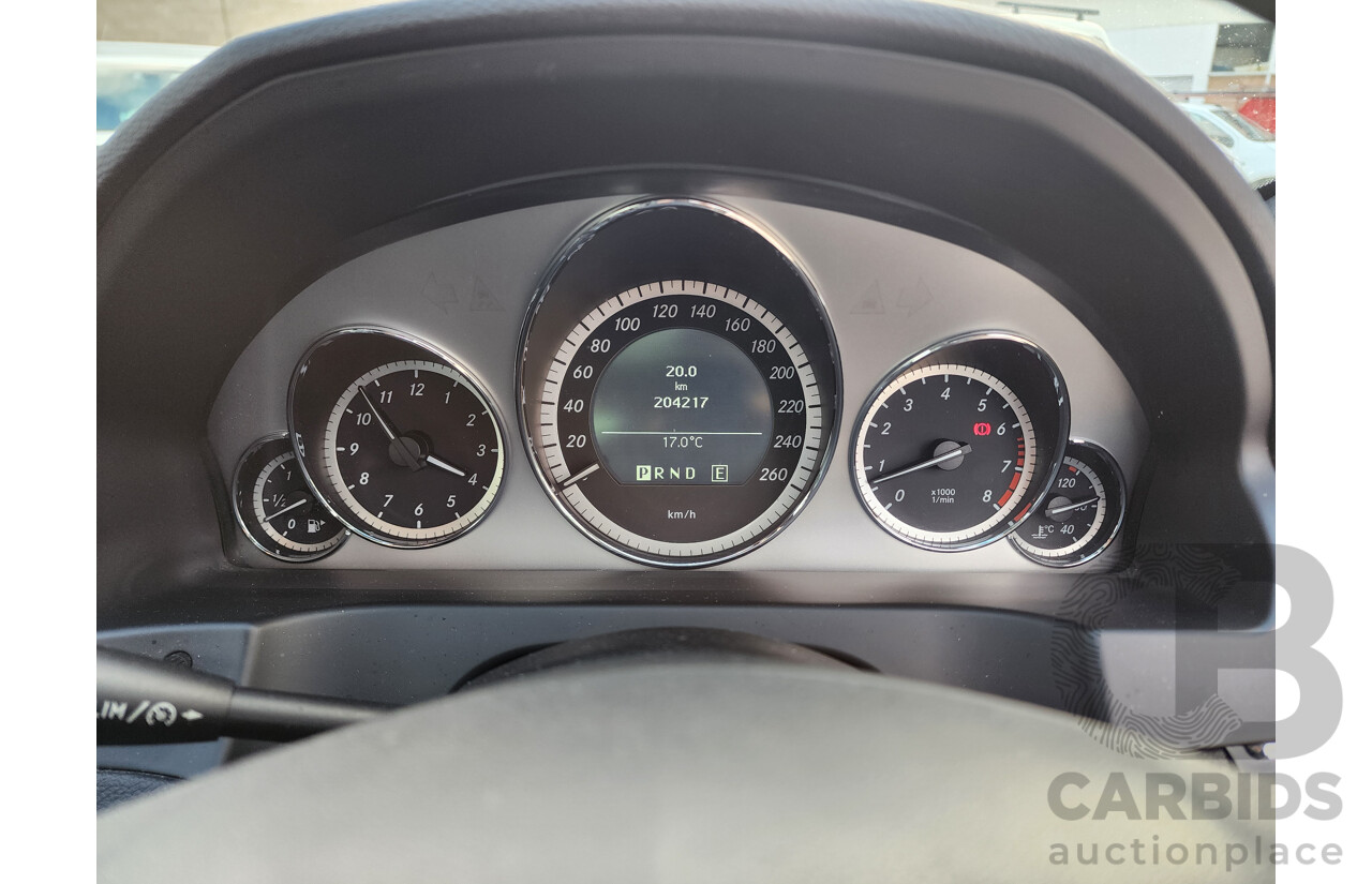 9/2010 Mercedes-Benz E350 Avantgarde 207 2d Coupe Black 3.5L