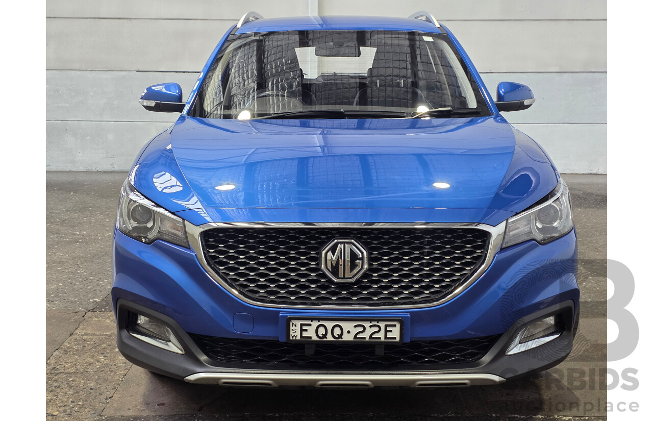11/2021 MG ZS Excite AZS1 MY21 4d Wagon Laser Blue Metallic 1.5L