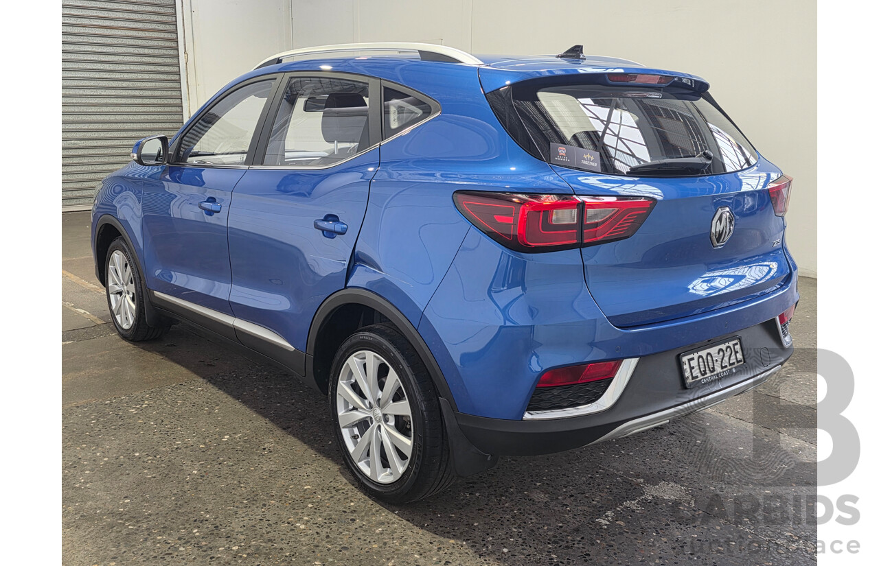 11/2021 MG ZS Excite AZS1 MY21 4d Wagon Laser Blue Metallic 1.5L