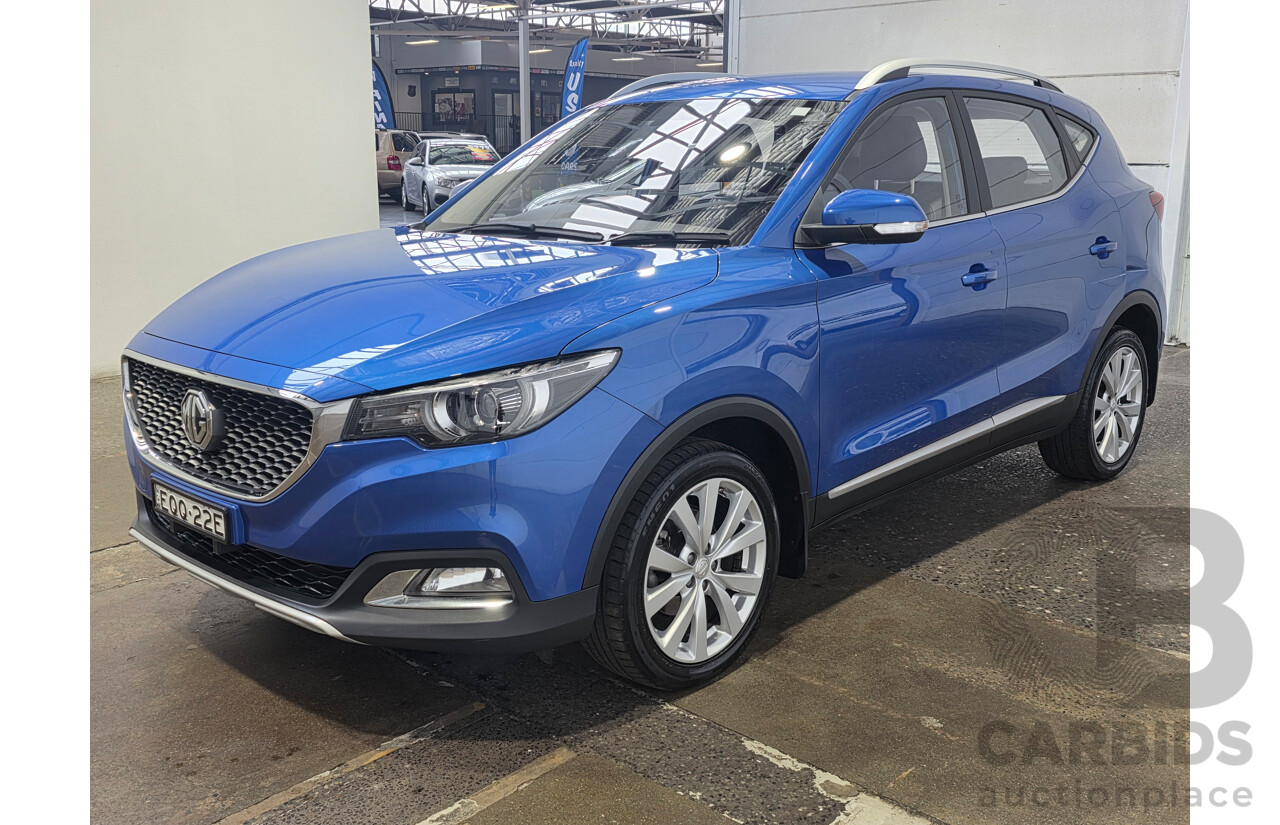11/2021 MG ZS Excite AZS1 MY21 4d Wagon Laser Blue Metallic 1.5L