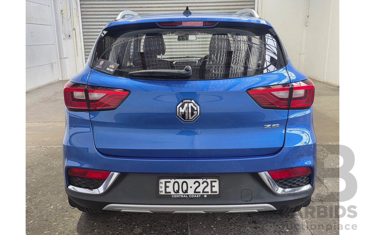11/2021 MG ZS Excite AZS1 MY21 4d Wagon Laser Blue Metallic 1.5L