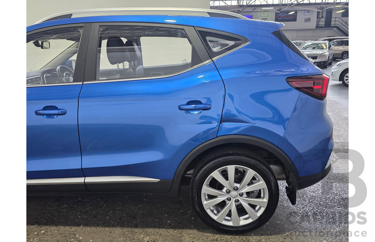11/2021 MG ZS Excite AZS1 MY21 4d Wagon Laser Blue Metallic 1.5L