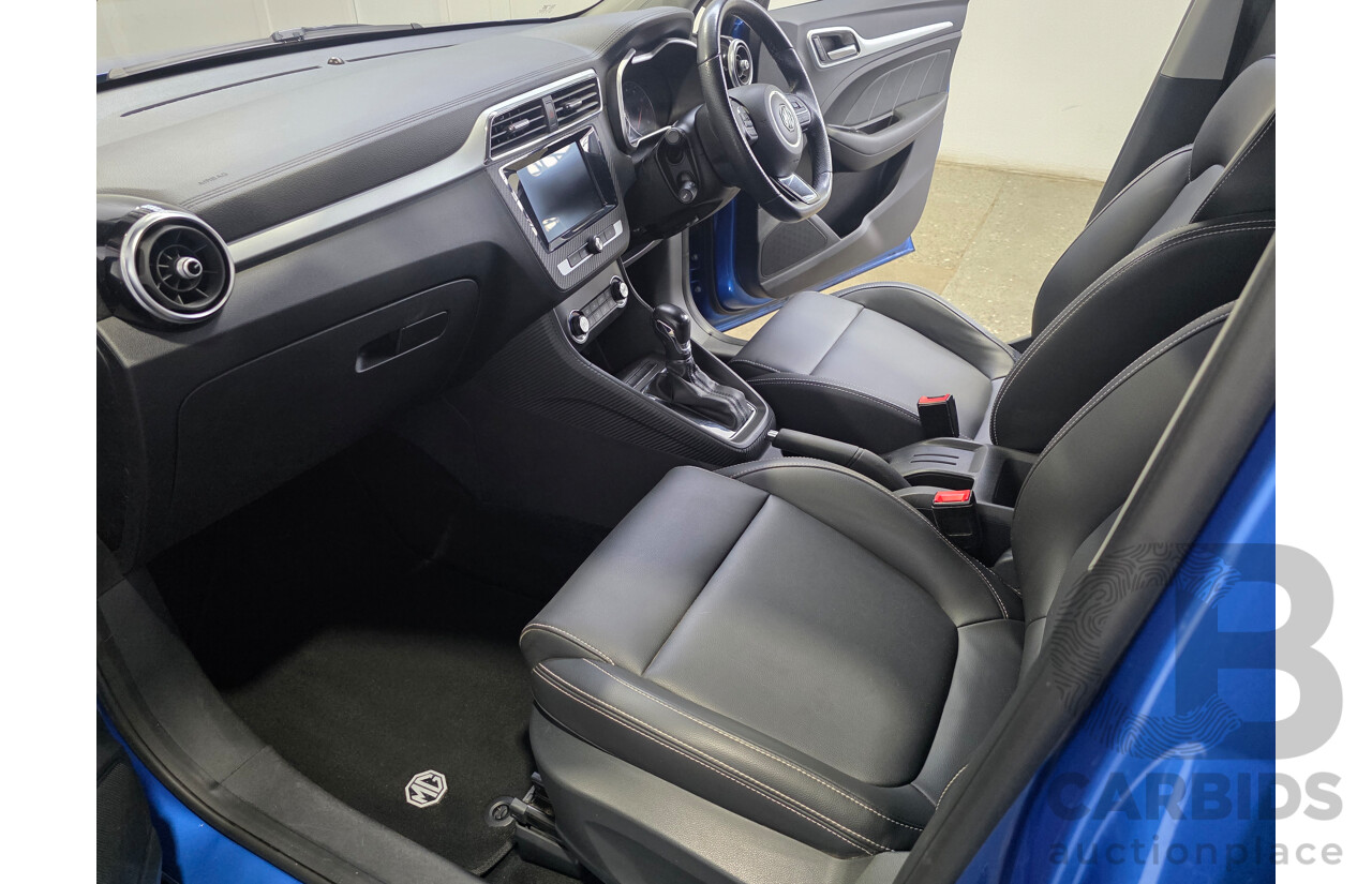 11/2021 MG ZS Excite AZS1 MY21 4d Wagon Laser Blue Metallic 1.5L