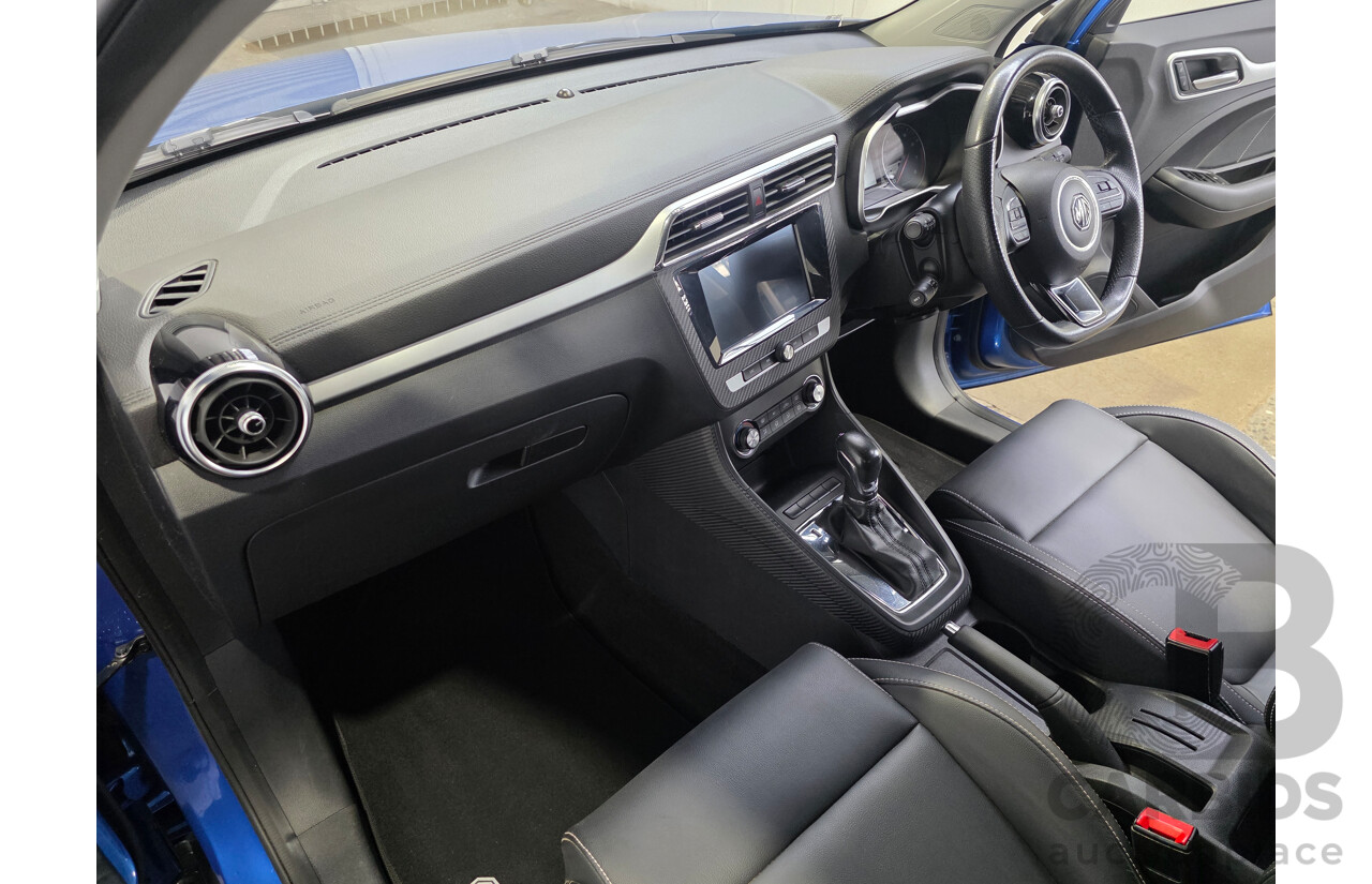 11/2021 MG ZS Excite AZS1 MY21 4d Wagon Laser Blue Metallic 1.5L