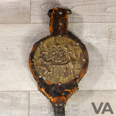 Vintage Copper Bed Warmer