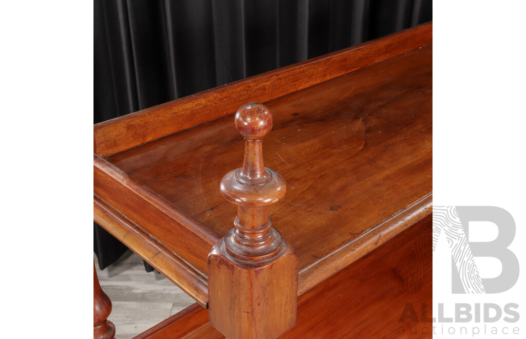 Victorian Cedar Three Tier Dumbwaiter