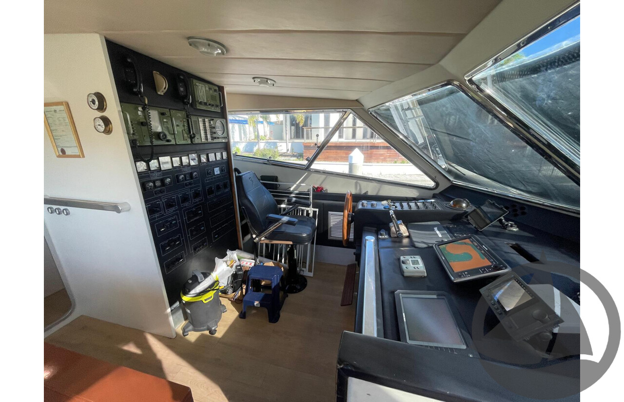 NO RESERVE - 1984 Sanlorenzo SL75, Twin Detroit 12V 71, Approx 3300 hrs