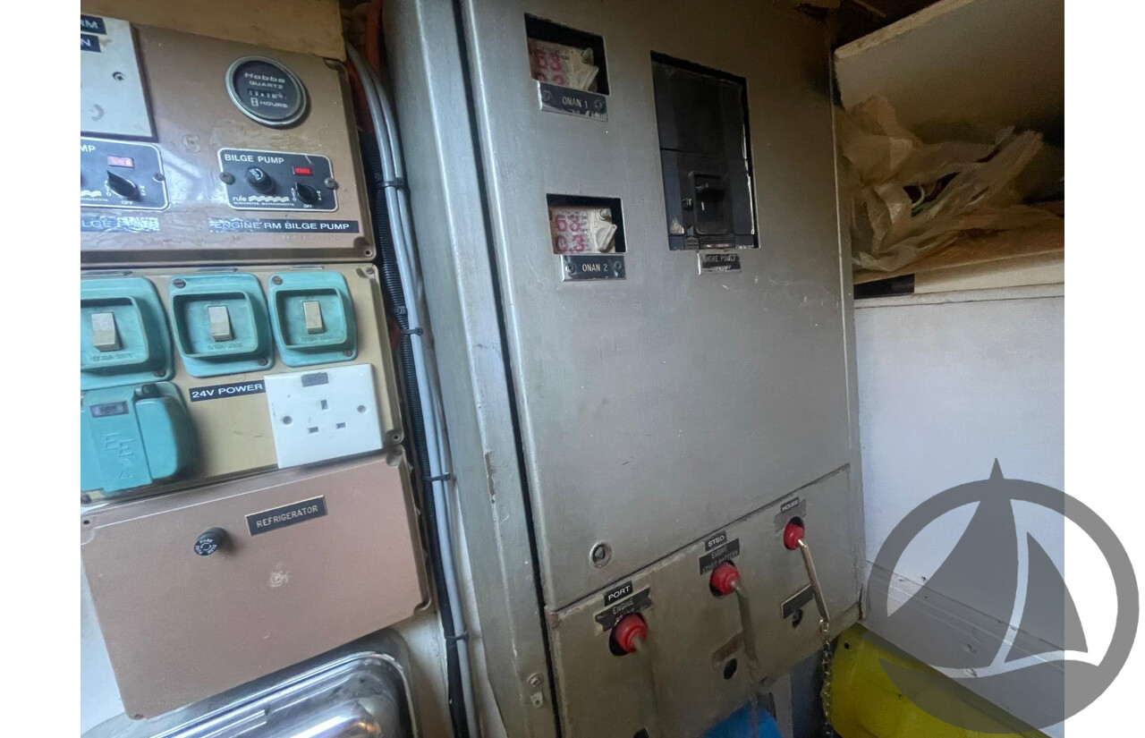 NO RESERVE - 1984 Sanlorenzo SL75, Twin Detroit 12V 71, Approx 3300 hrs