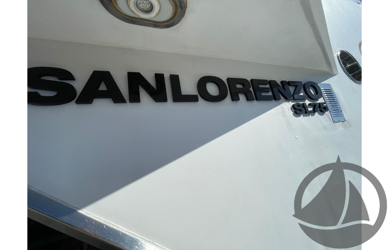 NO RESERVE - 1984 Sanlorenzo SL75, Twin Detroit 12V 71, Approx 3300 hrs