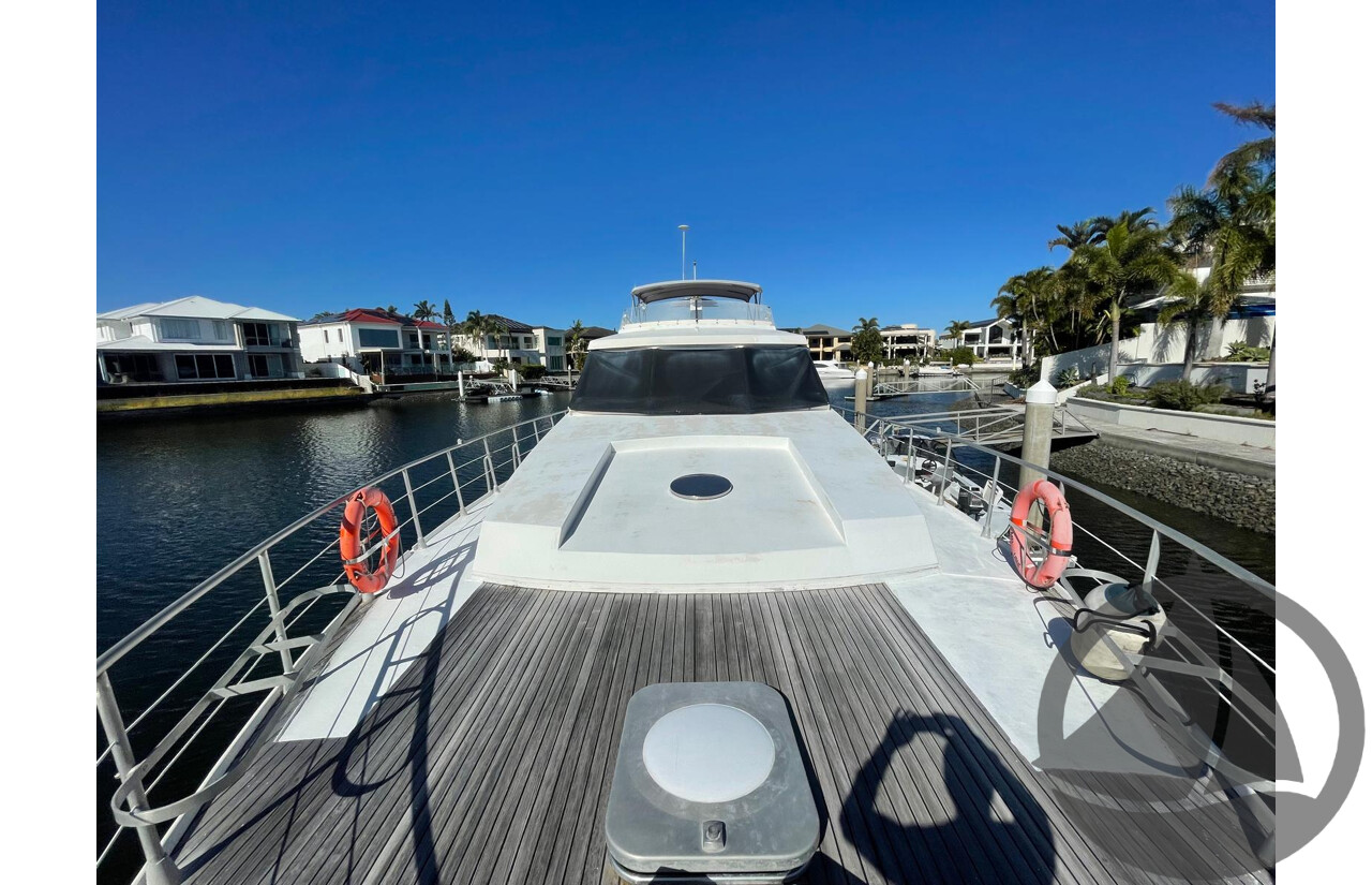 NO RESERVE - 1984 Sanlorenzo SL75, Twin Detroit 12V 71, Approx 3300 hrs