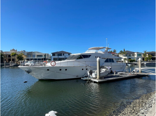 1660175 · NO RESERVE - 1984 Sanlorenzo SL75, Twin Detroit 12V 71, Approx 3300 hrs