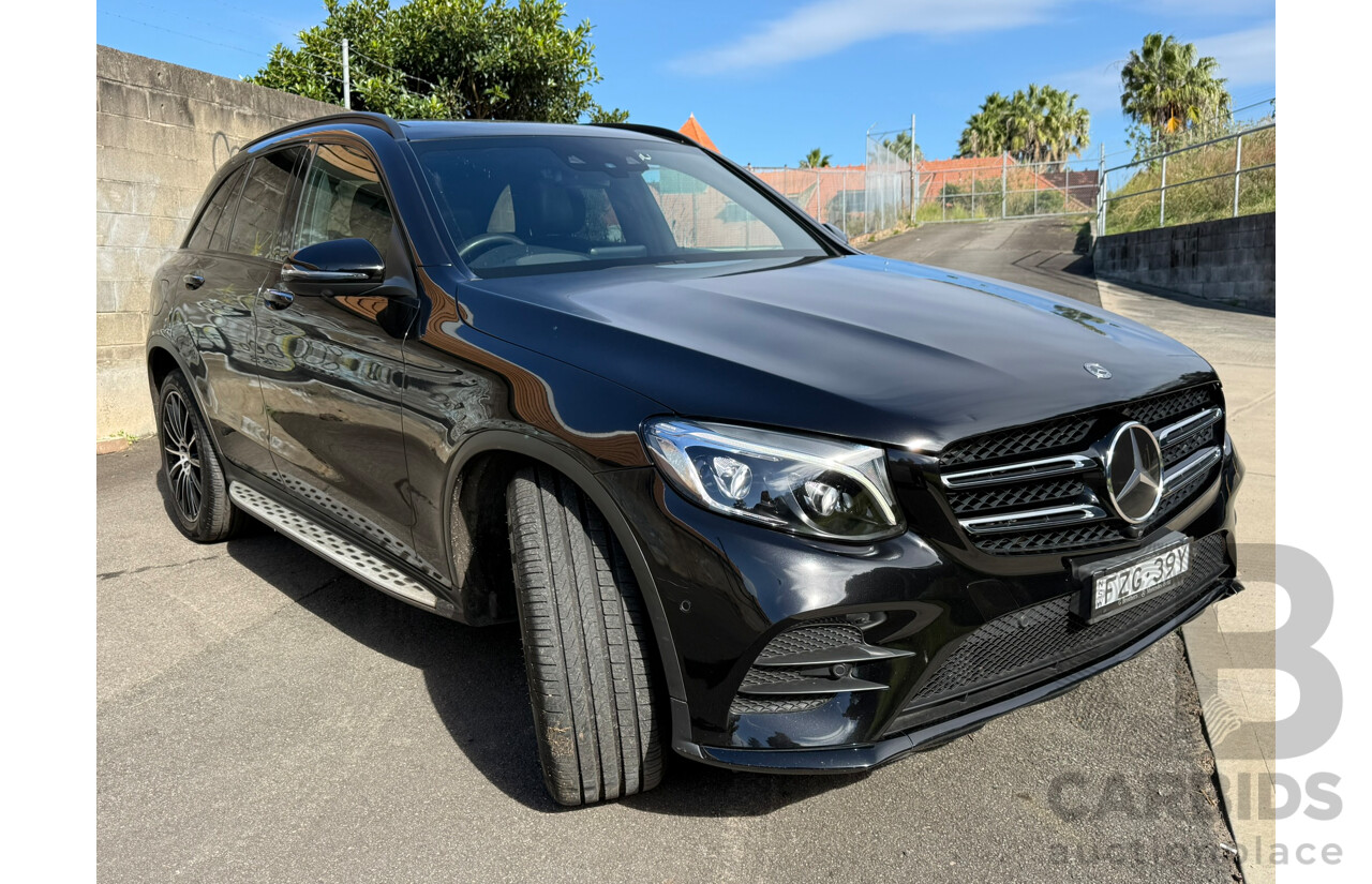 08/2018 Mercedes-Benz GLC 250 (AWD) 253 MY18 4D Wagon Black 2.0L AMG Pack