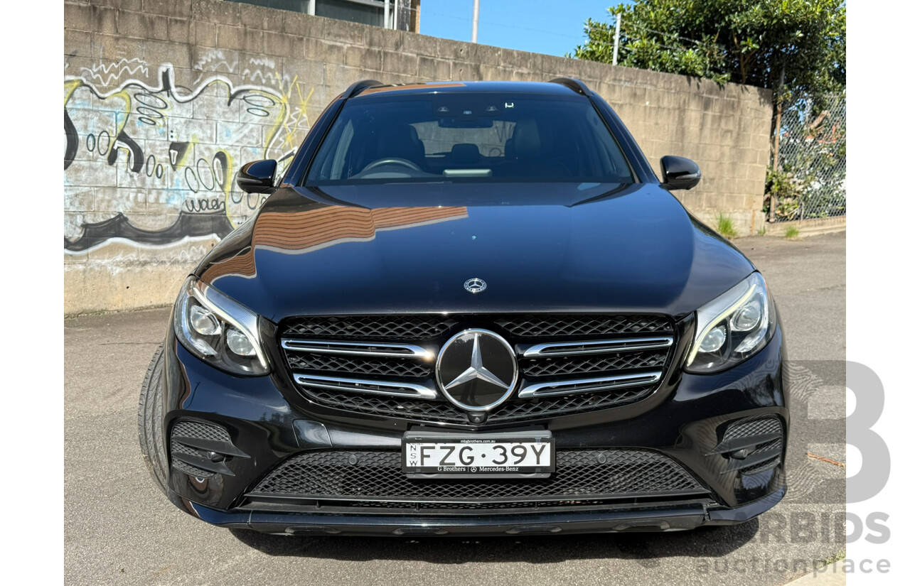 08/2018 Mercedes-Benz GLC 250 (AWD) 253 MY18 4D Wagon Black 2.0L AMG Pack