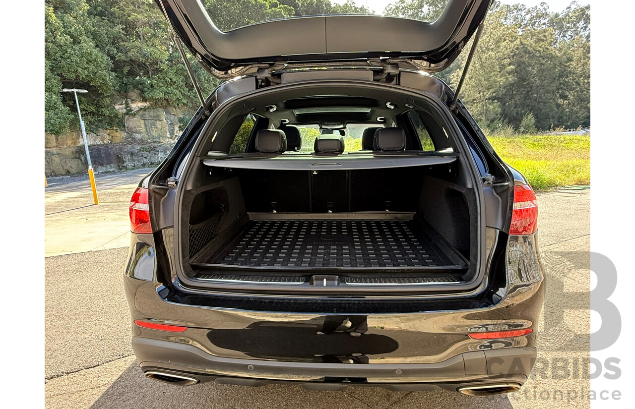 08/2018 Mercedes-Benz GLC 250 (AWD) 253 MY18 4D Wagon Black 2.0L AMG Pack