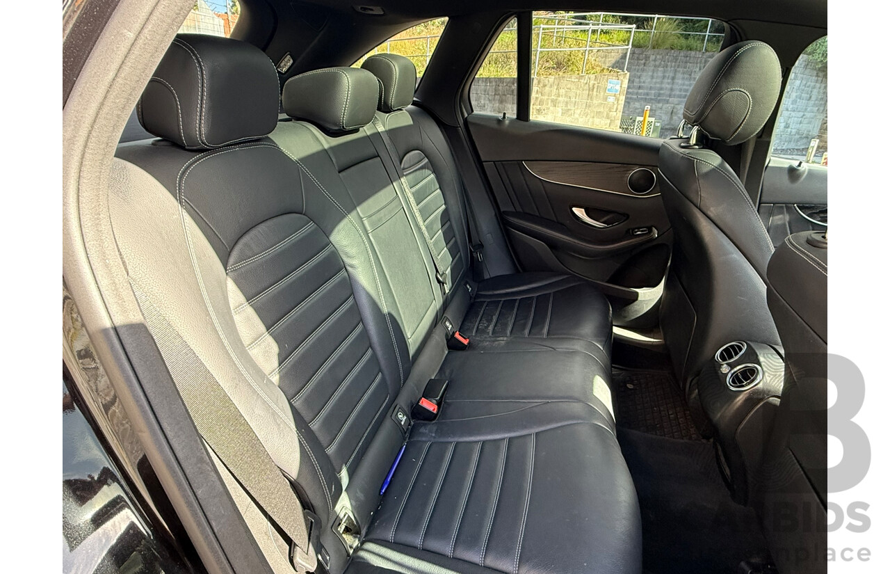 08/2018 Mercedes-Benz GLC 250 (AWD) 253 MY18 4D Wagon Black 2.0L AMG Pack