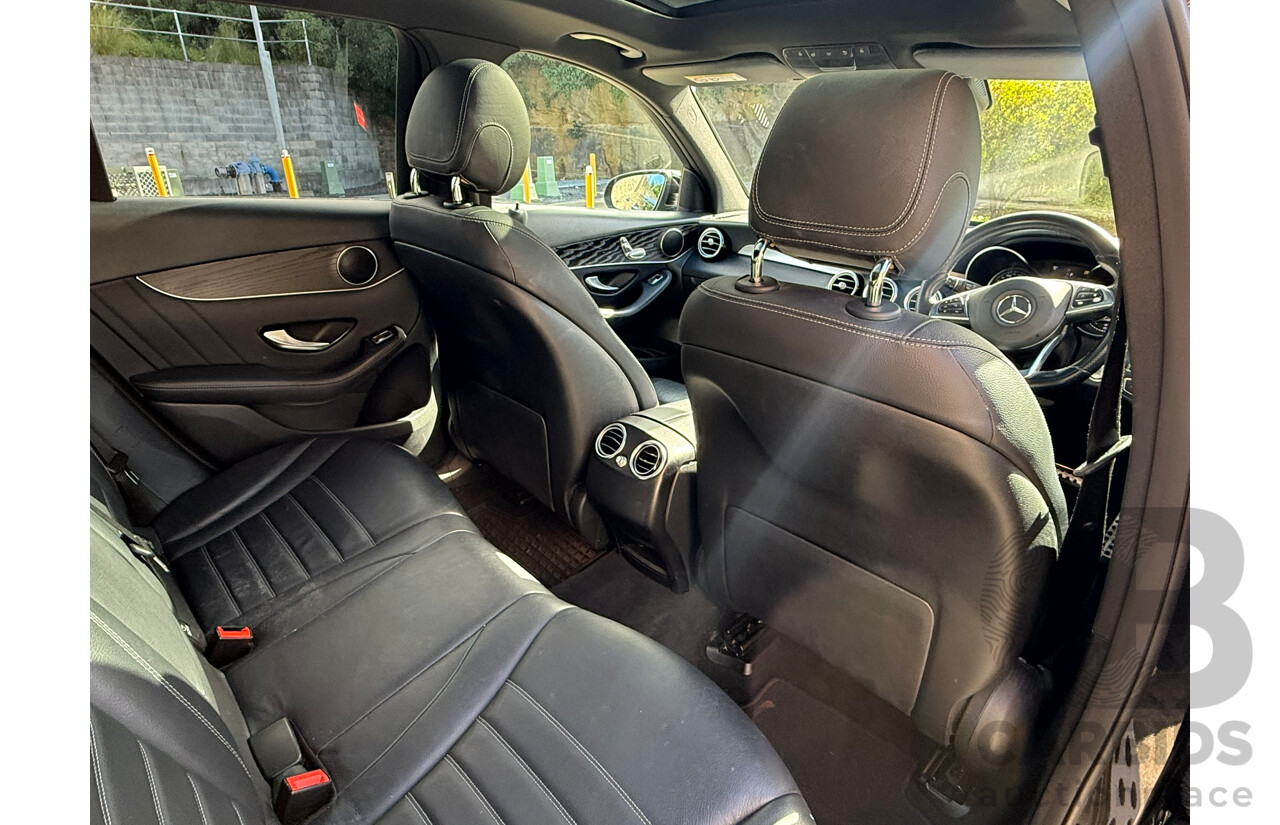 08/2018 Mercedes-Benz GLC 250 (AWD) 253 MY18 4D Wagon Black 2.0L AMG Pack