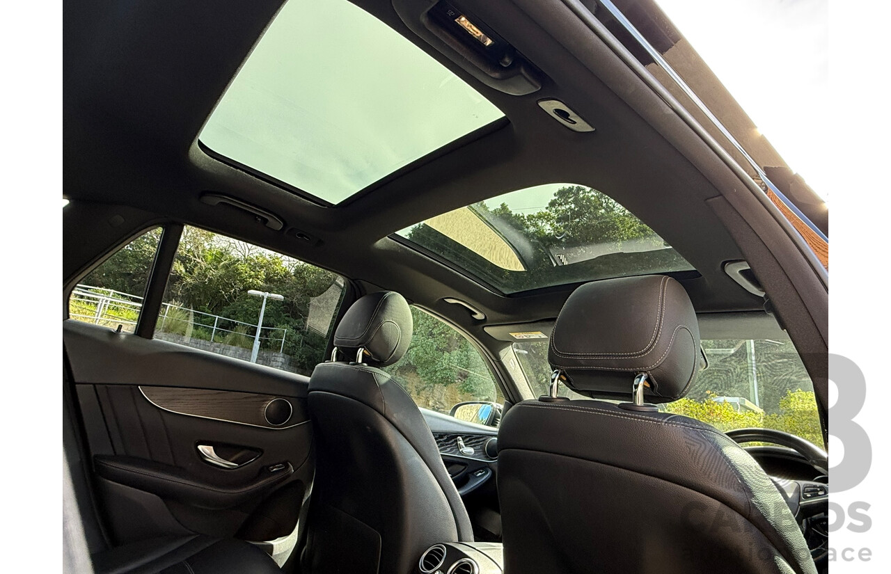 08/2018 Mercedes-Benz GLC 250 (AWD) 253 MY18 4D Wagon Black 2.0L AMG Pack