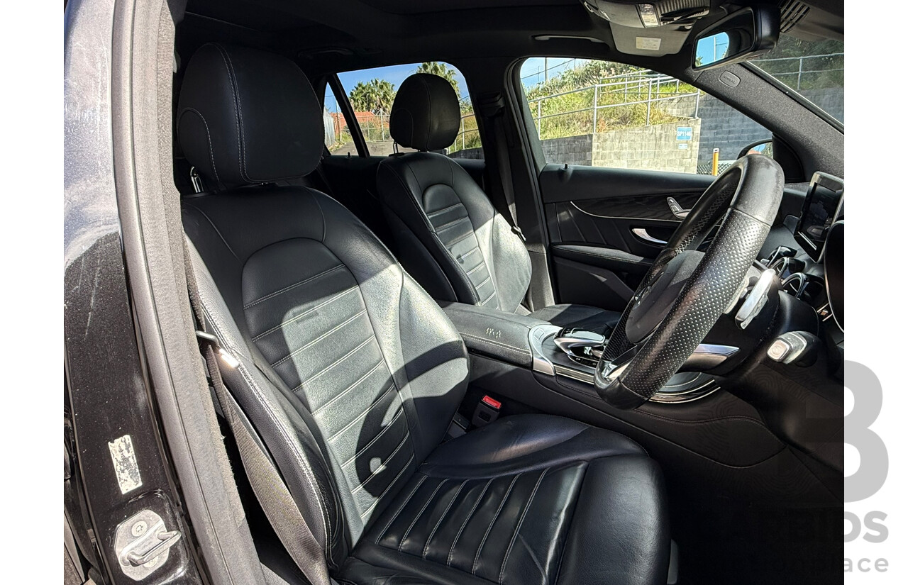 08/2018 Mercedes-Benz GLC 250 (AWD) 253 MY18 4D Wagon Black 2.0L AMG Pack