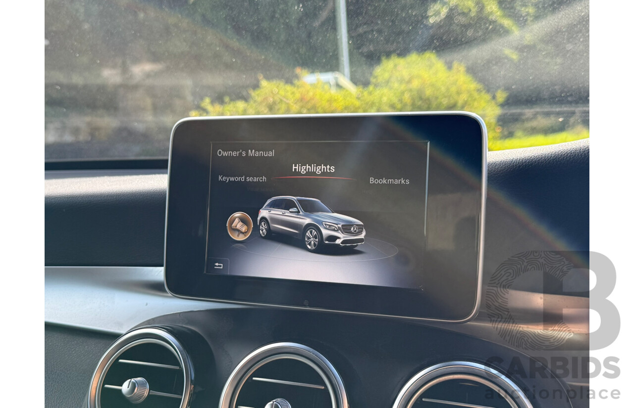 08/2018 Mercedes-Benz GLC 250 (AWD) 253 MY18 4D Wagon Black 2.0L AMG Pack