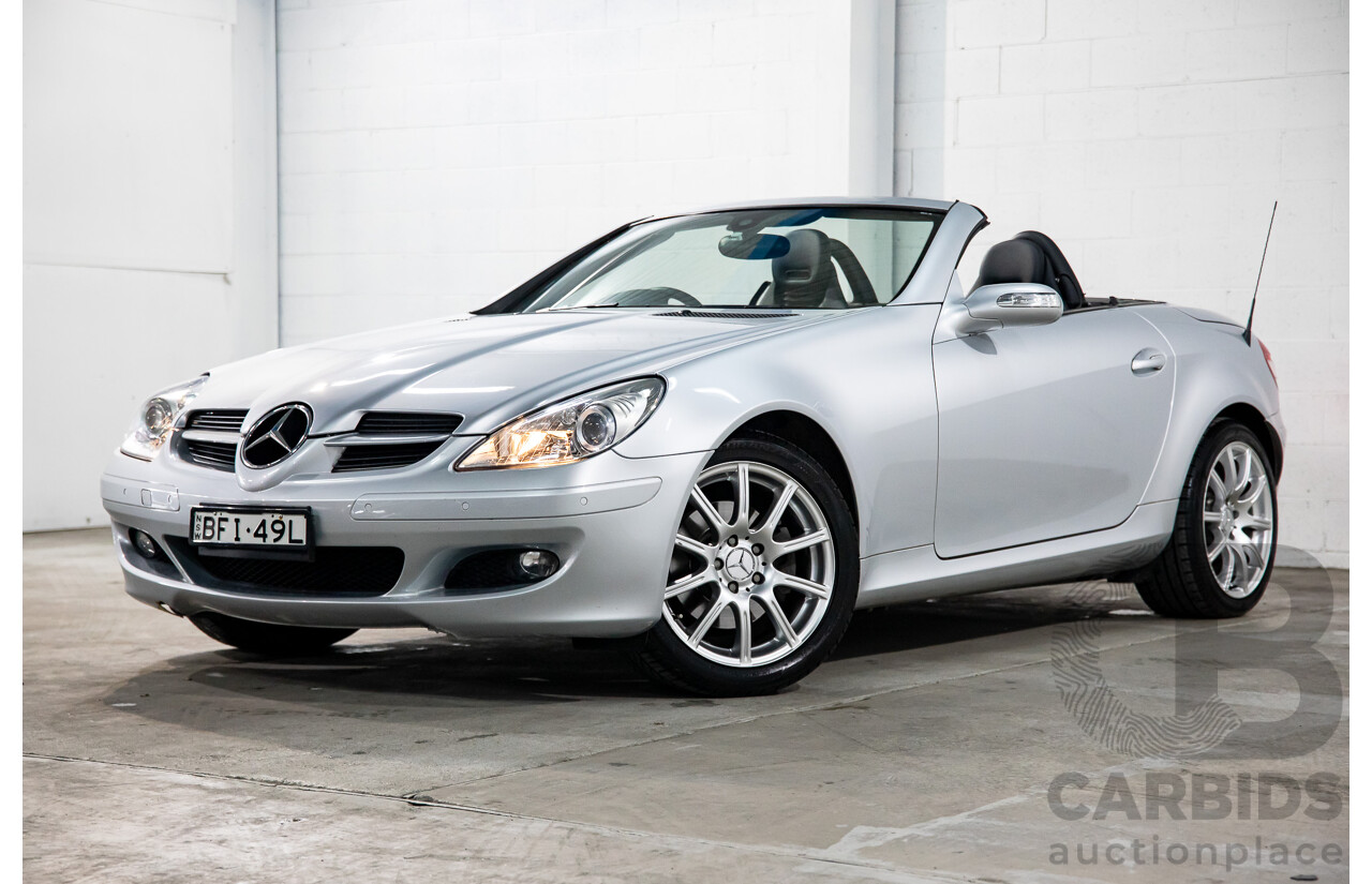 07/2006 Mercedes-Benz SLK 280 (RWD) R171 2D Convertible Silver V6 3.0L