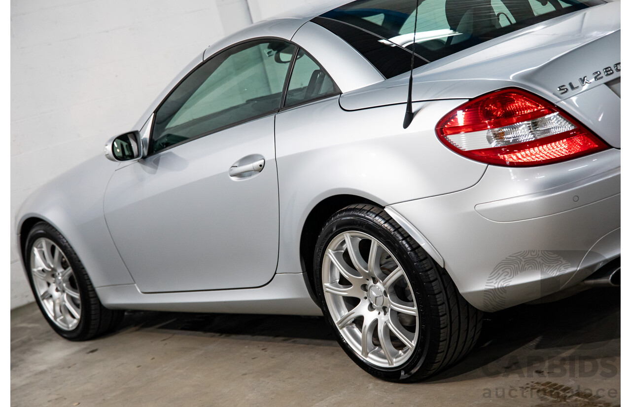 07/2006 Mercedes-Benz SLK 280 (RWD) R171 2D Convertible Silver V6 3.0L