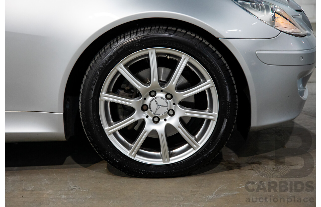 07/2006 Mercedes-Benz SLK 280 (RWD) R171 2D Convertible Silver V6 3.0L