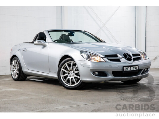 07/2006 Mercedes-Benz SLK 280 (RWD) R171 2D Convertible Silver V6 3.0L