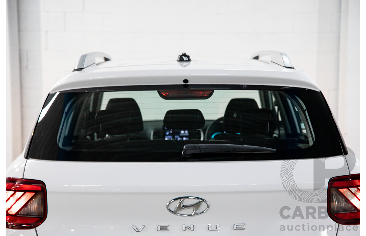 07/2024 Hyundai Venue (FWD) QX.V5 MY24 4d Wagon Atlas White 1.6L