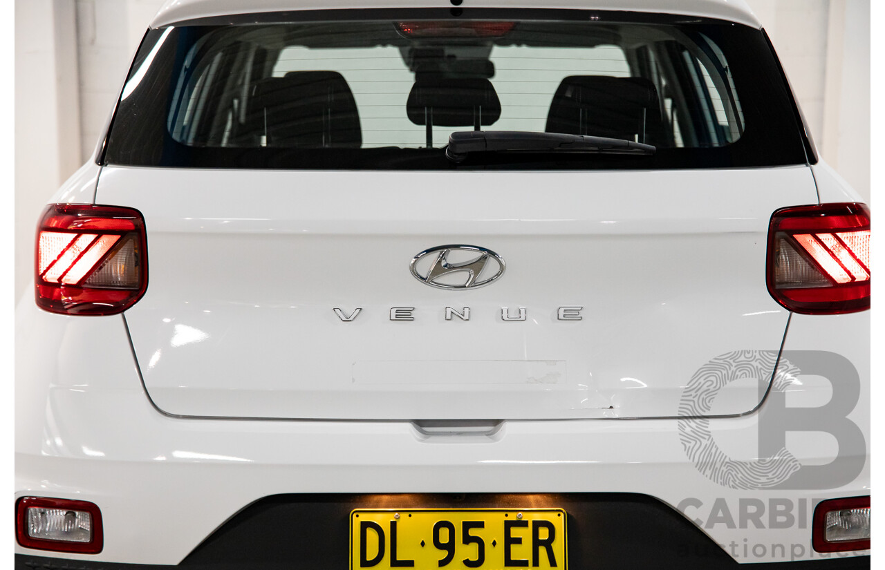 07/2024 Hyundai Venue (FWD) QX.V5 MY24 4d Wagon Atlas White 1.6L