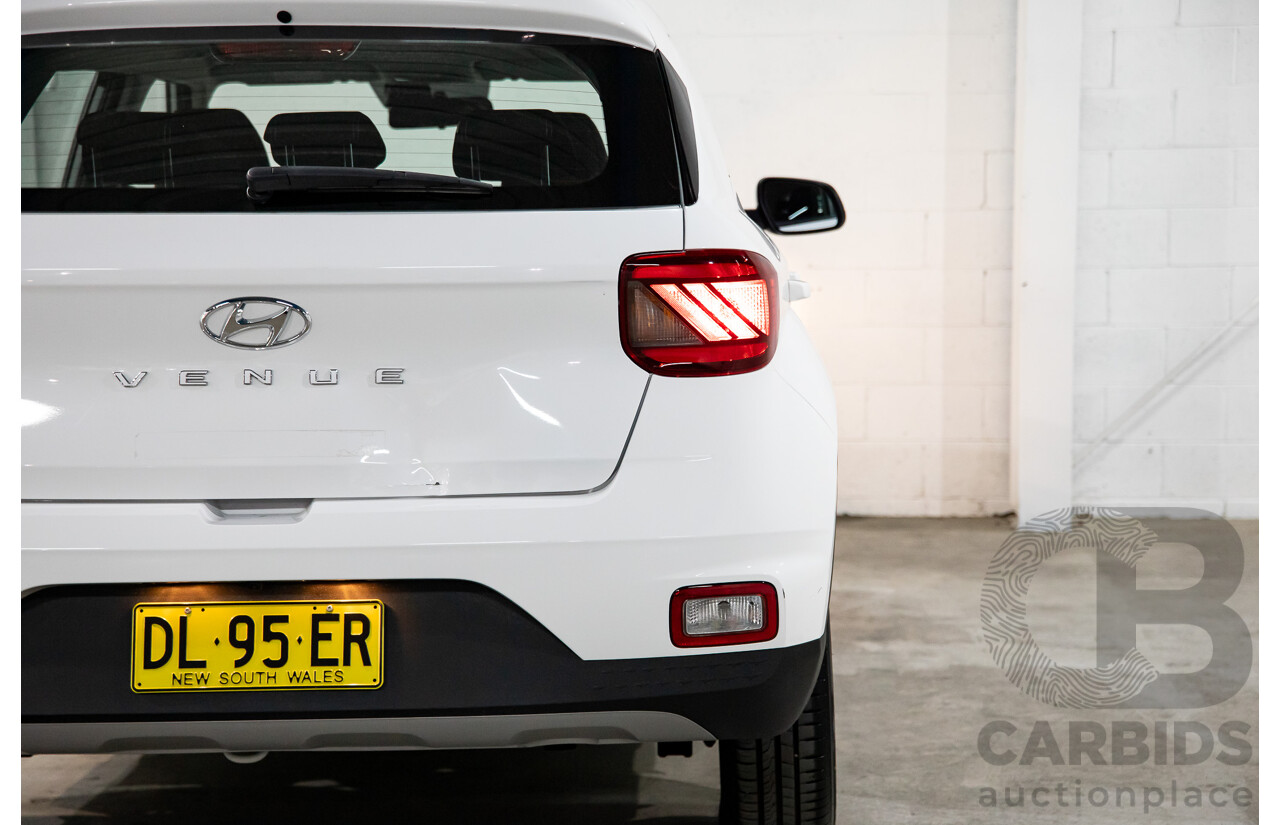 07/2024 Hyundai Venue (FWD) QX.V5 MY24 4d Wagon Atlas White 1.6L