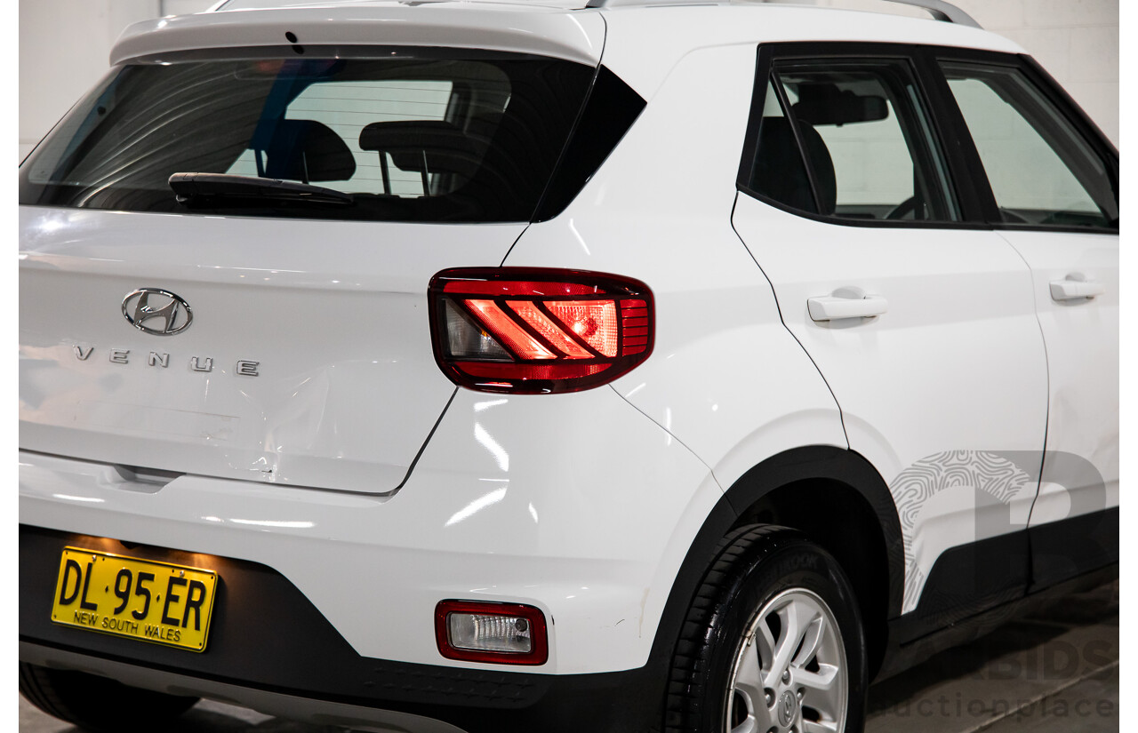 07/2024 Hyundai Venue (FWD) QX.V5 MY24 4d Wagon Atlas White 1.6L