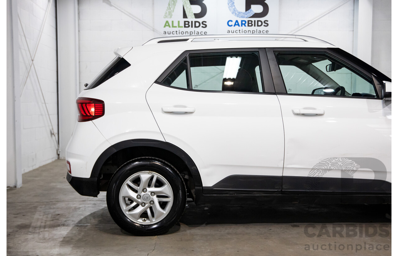 07/2024 Hyundai Venue (FWD) QX.V5 MY24 4d Wagon Atlas White 1.6L