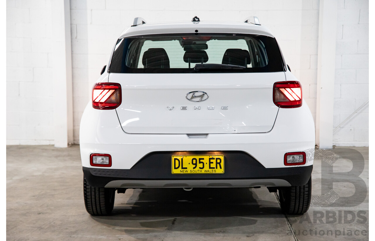 07/2024 Hyundai Venue (FWD) QX.V5 MY24 4d Wagon Atlas White 1.6L