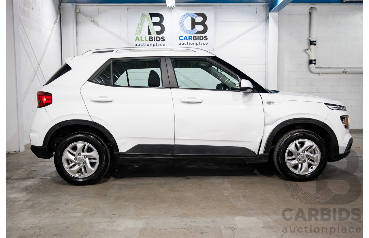 07/2024 Hyundai Venue (FWD) QX.V5 MY24 4d Wagon Atlas White 1.6L