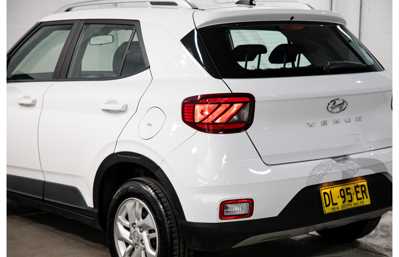 07/2024 Hyundai Venue (FWD) QX.V5 MY24 4d Wagon Atlas White 1.6L