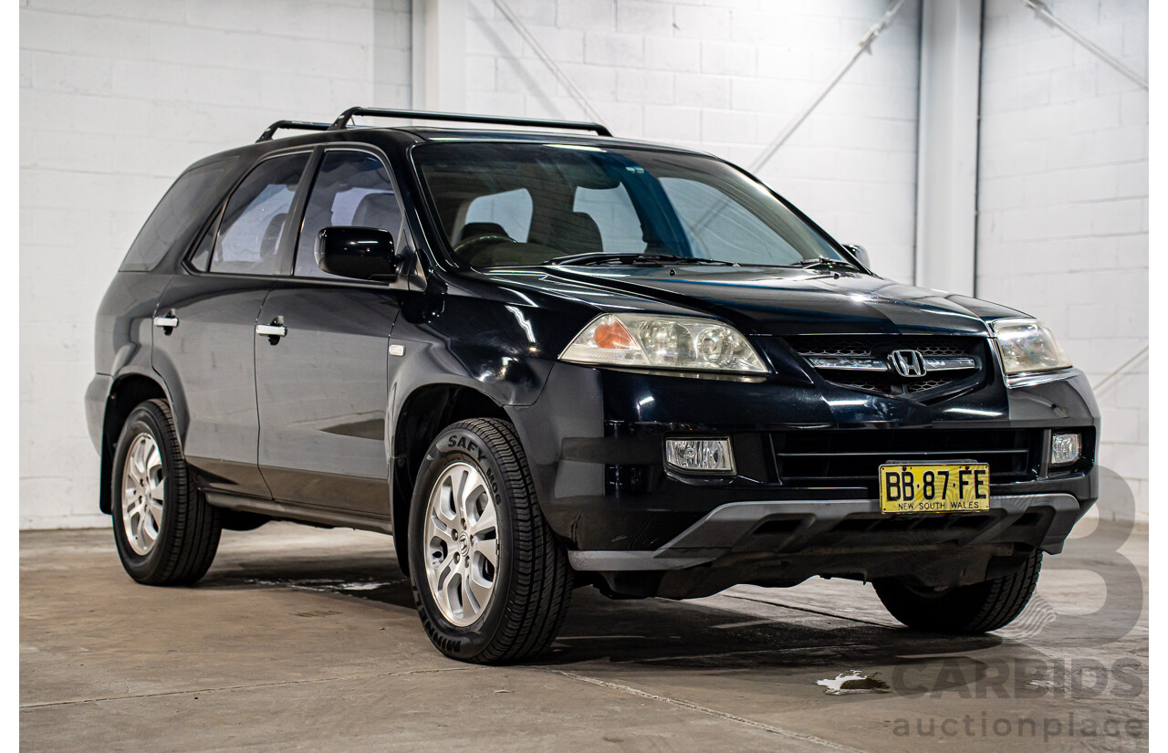 4/2005 Honda MDX MY05 Upgrade 4d Wagon Black V6 3.5L