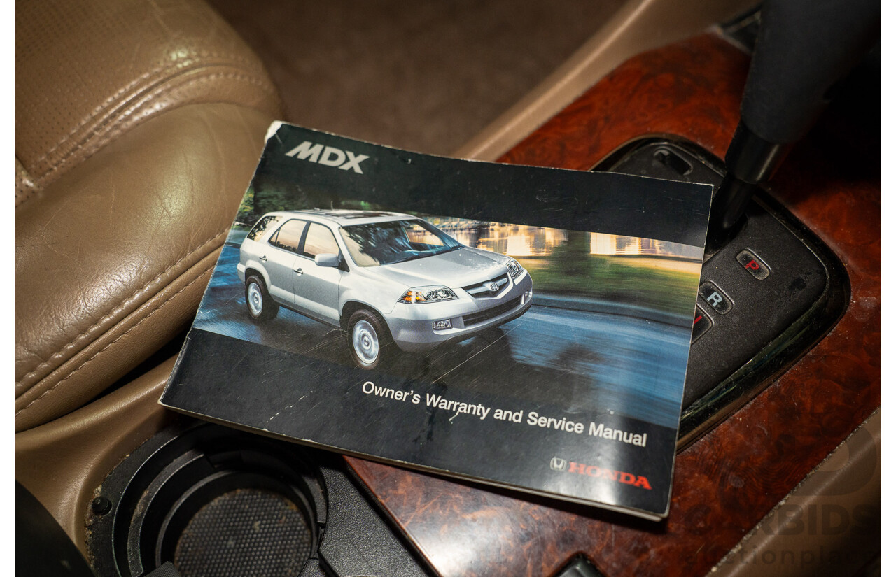 4/2005 Honda MDX MY05 Upgrade 4d Wagon Black V6 3.5L