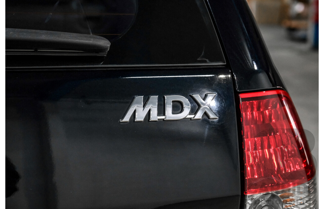 4/2005 Honda MDX MY05 Upgrade 4d Wagon Black V6 3.5L
