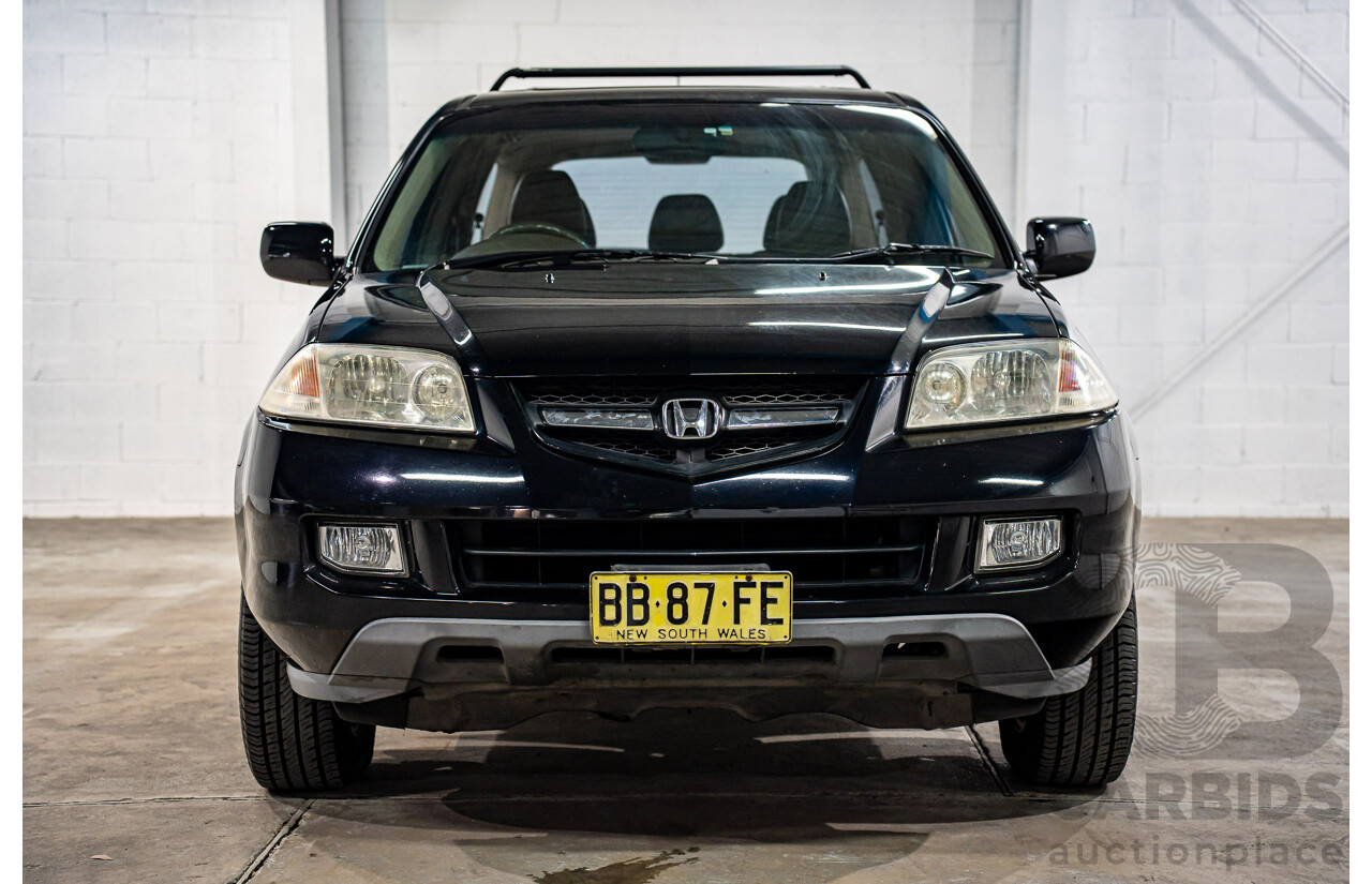 4/2005 Honda MDX MY05 Upgrade 4d Wagon Black V6 3.5L