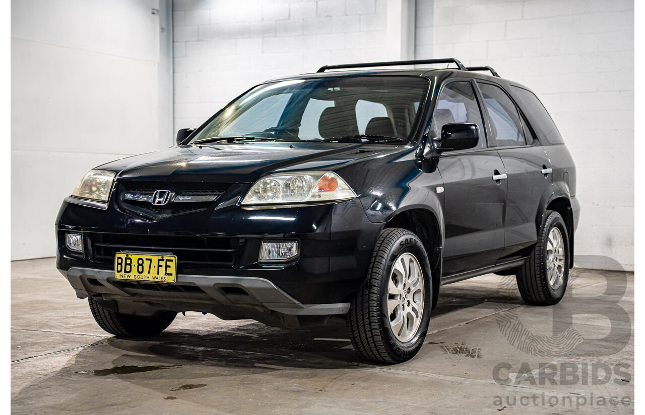 4/2005 Honda MDX MY05 Upgrade 4d Wagon Black V6 3.5L