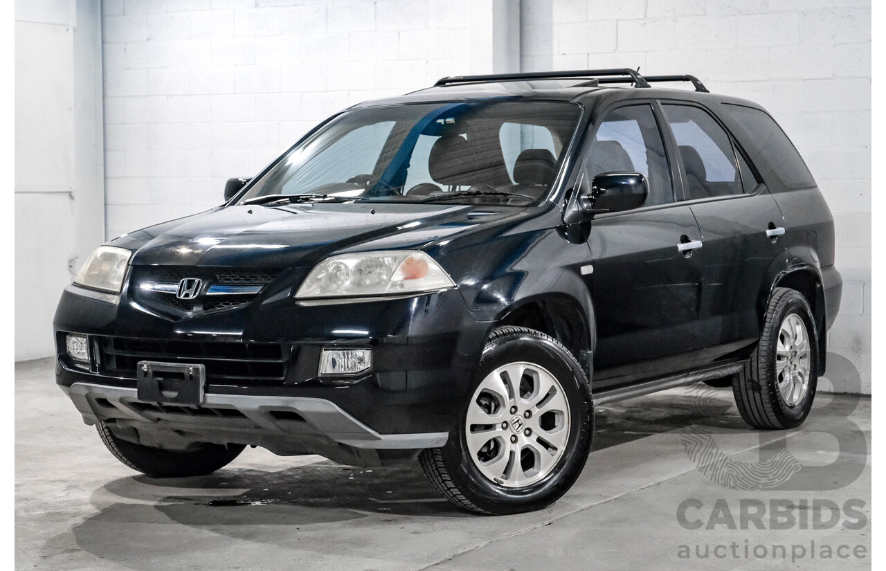 4/2005 Honda MDX MY05 Upgrade 4d Wagon Black V6 3.5L