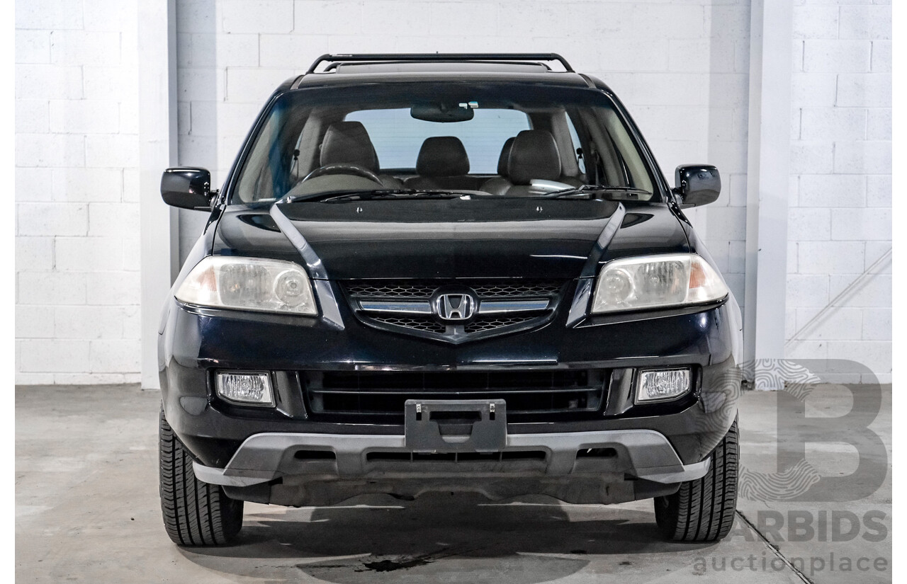 4/2005 Honda MDX MY05 Upgrade 4d Wagon Black V6 3.5L