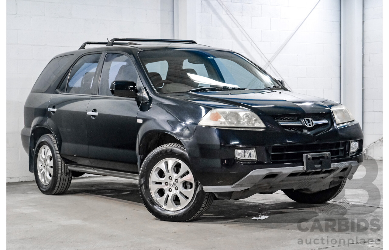 4/2005 Honda MDX MY05 Upgrade 4d Wagon Black V6 3.5L