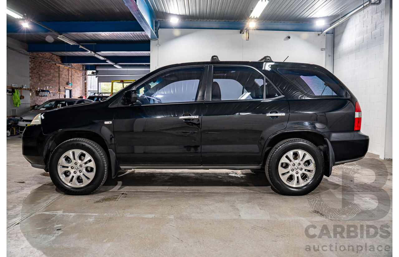 4/2005 Honda MDX MY05 Upgrade 4d Wagon Black V6 3.5L
