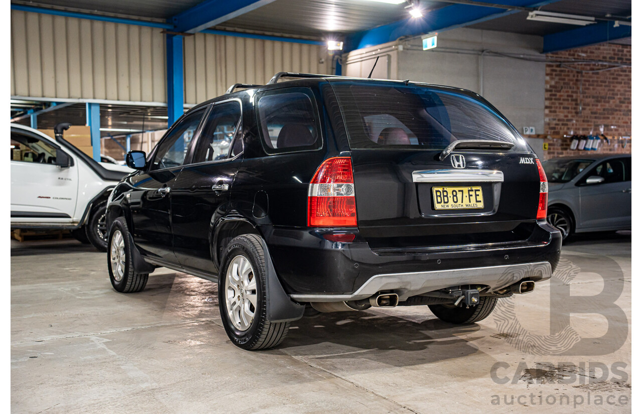 4/2005 Honda MDX MY05 Upgrade 4d Wagon Black V6 3.5L