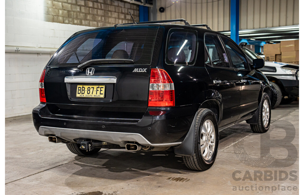 4/2005 Honda MDX MY05 Upgrade 4d Wagon Black V6 3.5L